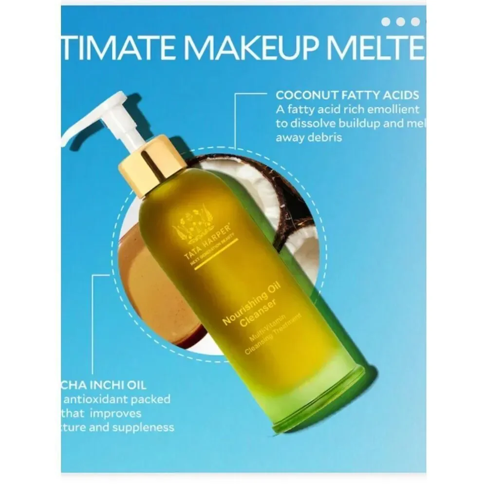 Tata Harper Nourishing Makeup Removing Oil Cleanser with Squalene and Vitamin E